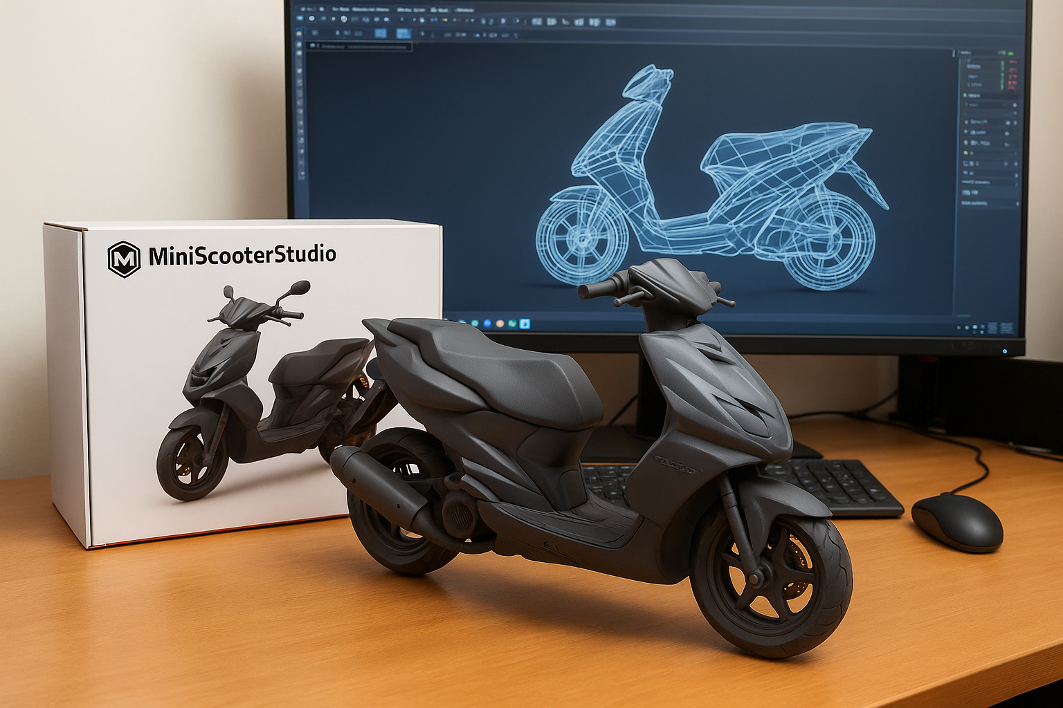 Miniatuur scooter Aerox