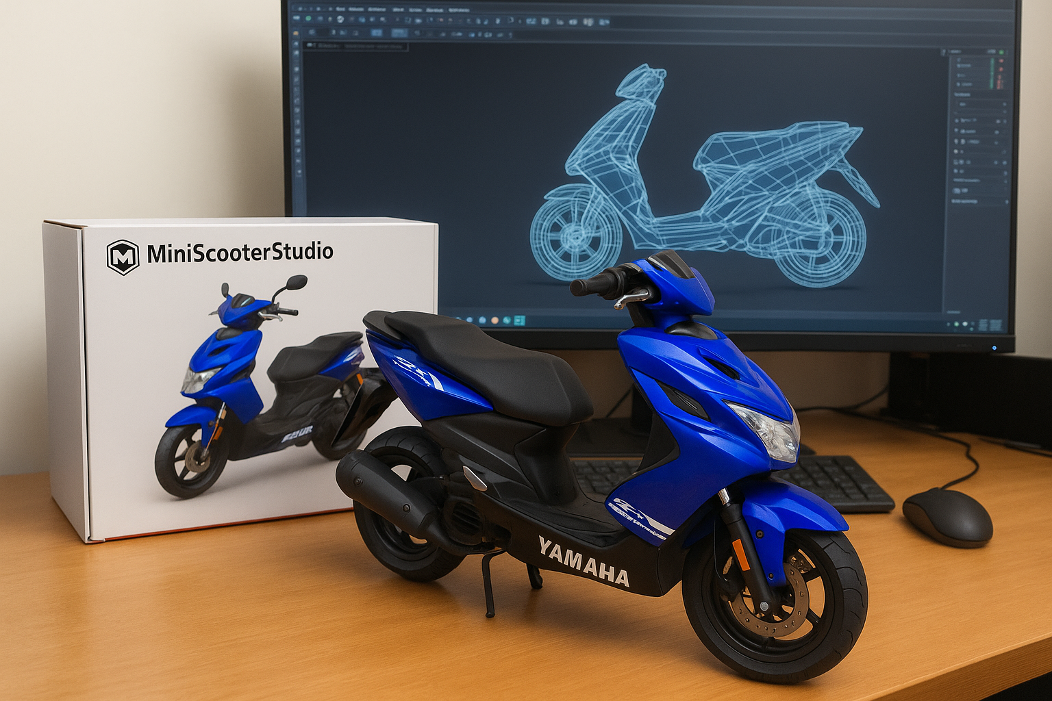 Miniatuur scooter Aerox