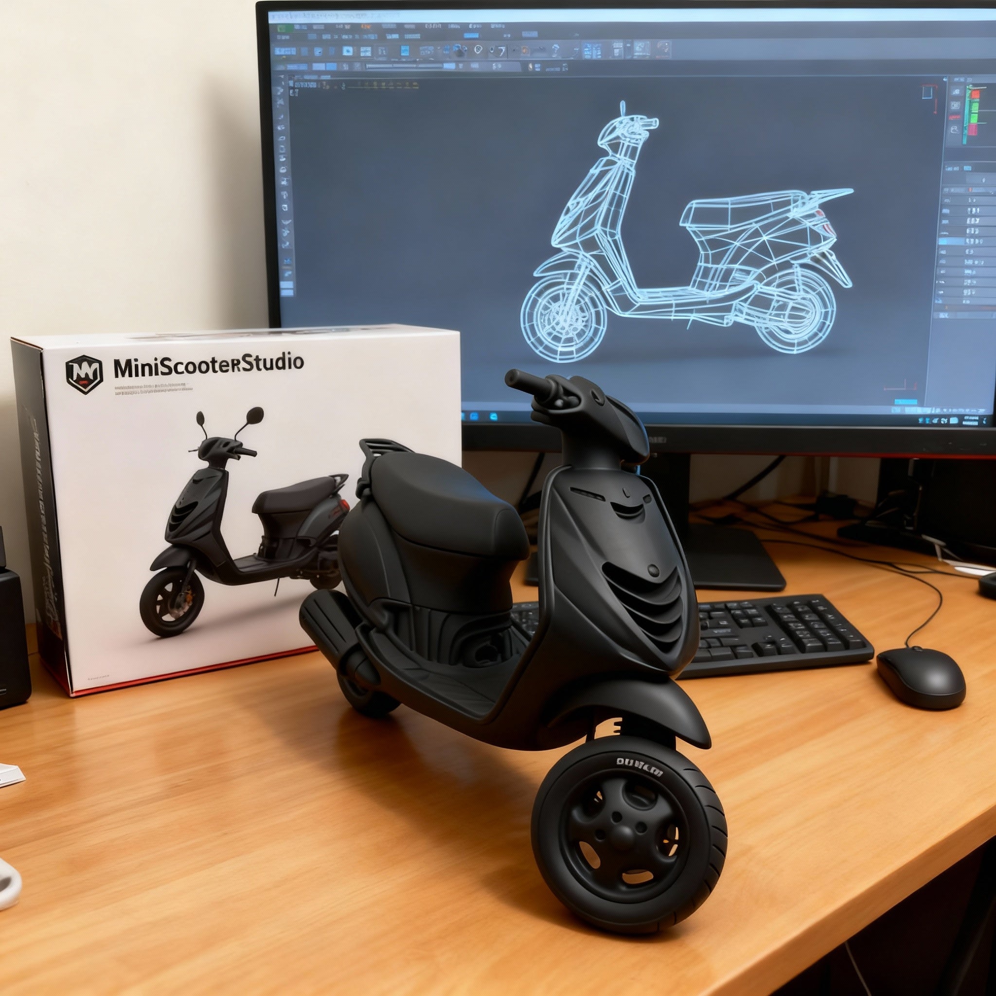 Miniatuur Scooter Piaggio zip